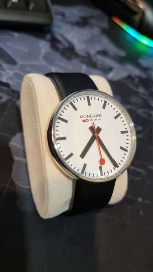 Mondaine - Very Rare Official Swiss Railways Watch 42mm - SBB CFF FFS