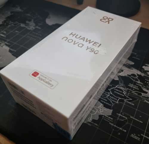 Huawei Nova Y90 Smart Phone `New, Still sealed in box` - Dual Sim, midnight black.