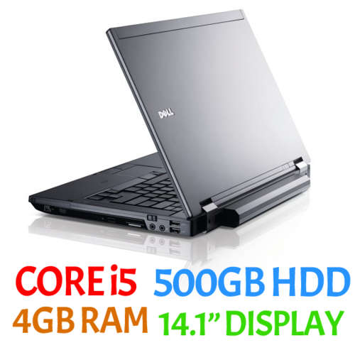 Dell Latitude E6410 - Core i5 2.4Ghz, 4GB RAM, 500GB HDD, Wireless, Bluetooth, 3G, Windows 10