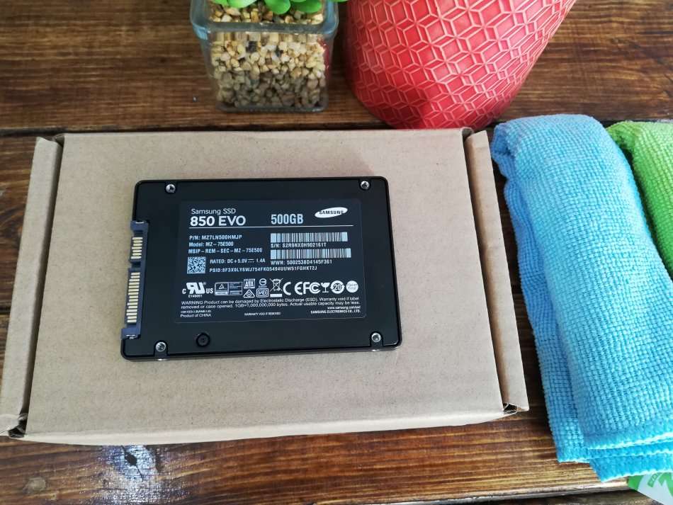 Samsung 850 Evo 500GB SSD (Solid State Drive)