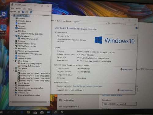 Monster Spec!! HP Elitebook 820 G3 Core i7 Premuim Ultrabook/ 8GB/ 256GB SSD/ HP Warranty till 2020