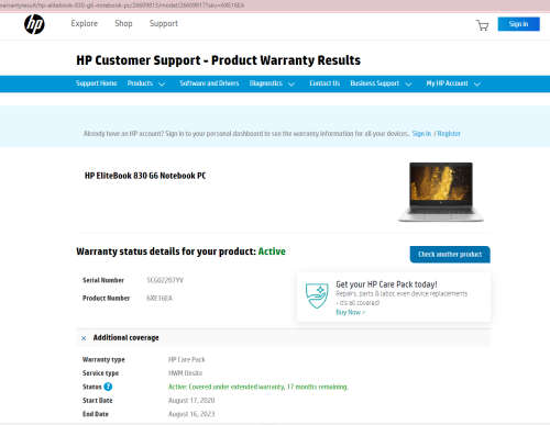 (Premium) HP EliteBook 830 G6 Core i7 8th generation Ultrabook/ 512GB NVMe SSD/ 16GB DDR4 Ram