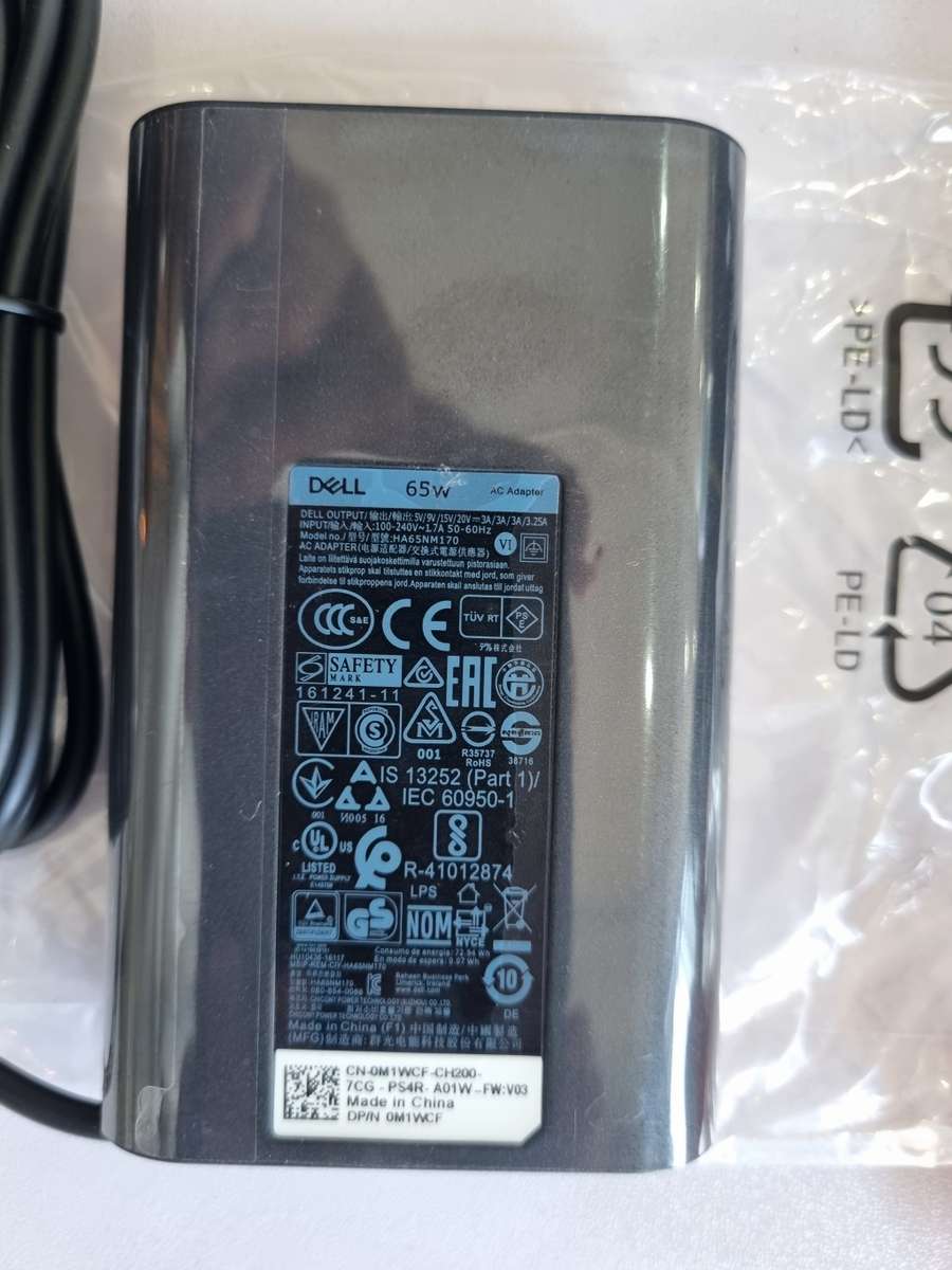 Original OEM DELL 65W USB - Type C Charger (Brand New)