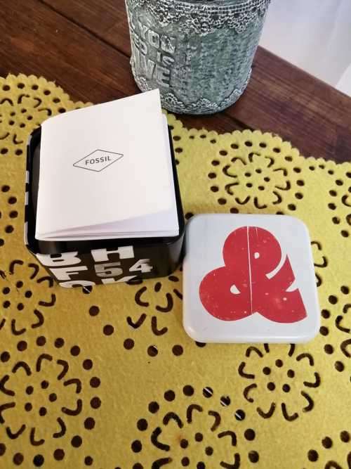 Fossil Townsman Men's Automatic Skeleton Watch-ME3110 with Original Blue Leather Strap