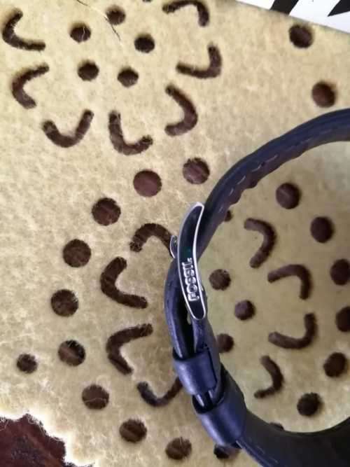 Fossil Townsman Men's Automatic Skeleton Watch-ME3110 with Original Blue Leather Strap