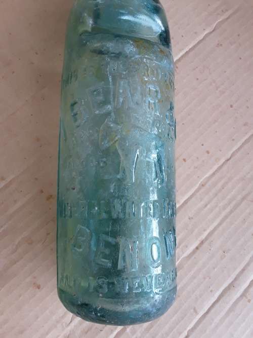 10 oz I. BEAR Codd bottle