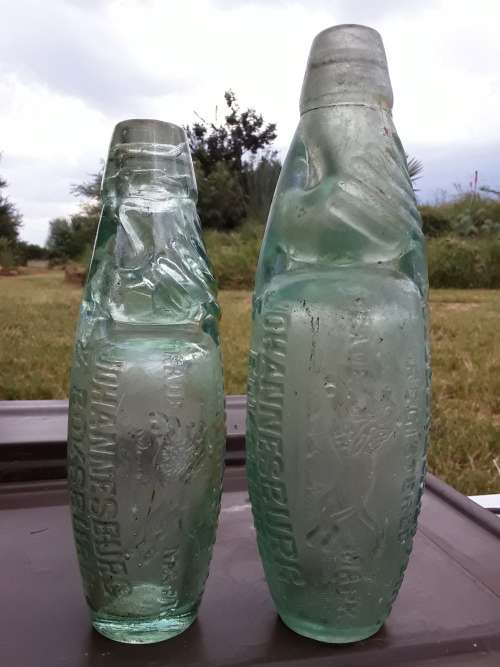 GOLDBERG AND ZEFFERTS JOHANNESBURG AND BOKSBURG 6 and 10oz skittle Codds