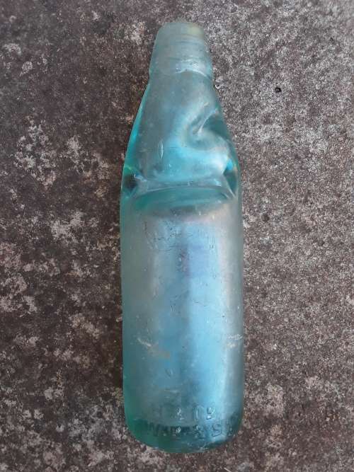 NYANZA MINERAL WATER WORKS HEIDELBERG 10oz Codd bottle