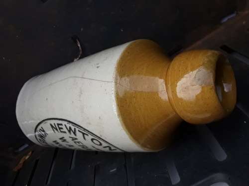 NEWTON STEAM AERATED WATER WORKS KIMBERLEY Ginger beer bottle