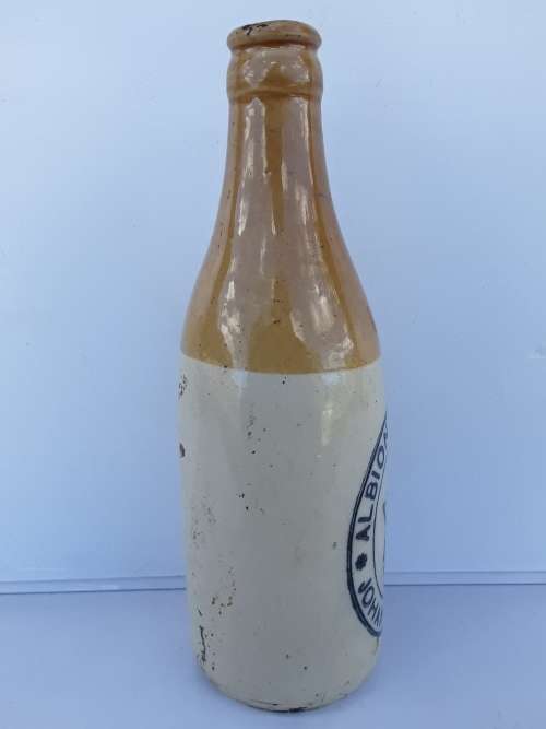 ALBION SPRINGS JOHANNESBURG Ginger beer bottle