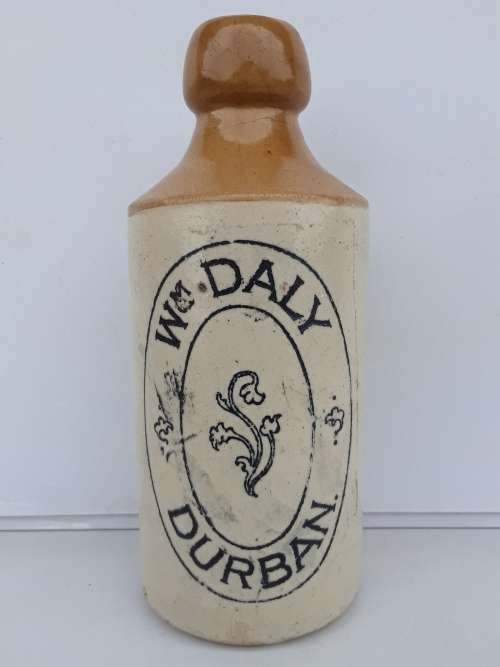 WM DALY DURBAN Ginger beer bottle