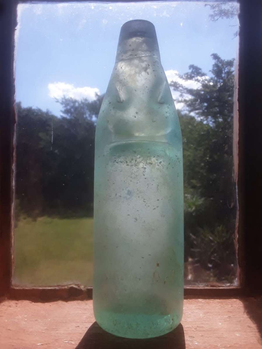 Verbeny Pretoria antique Codd bottle