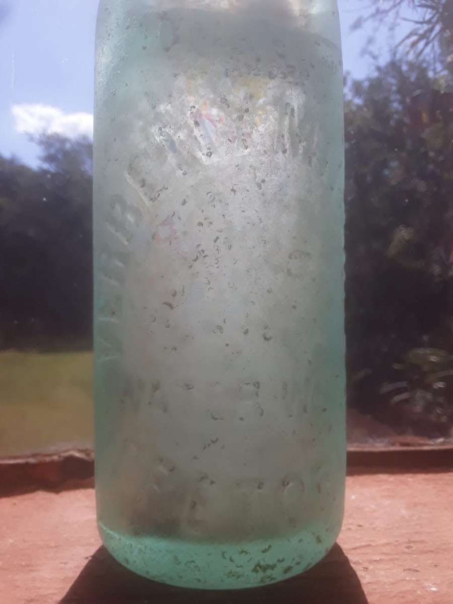 Verbeny Pretoria antique Codd bottle