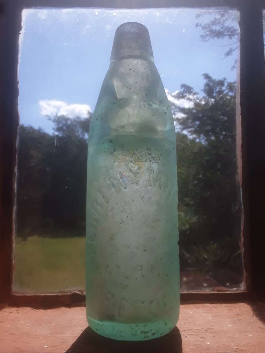 Verbeny Pretoria antique Codd bottle