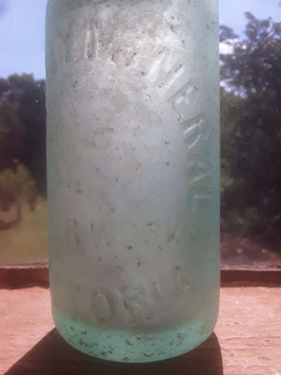 Verbeny Pretoria antique Codd bottle