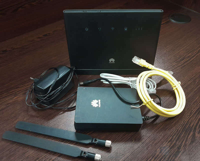 Huawei B315s-936 Wifi 4G Router + Backup Power