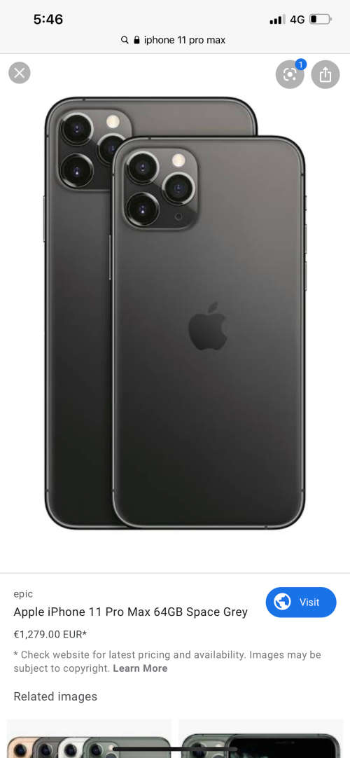 Iphone 11 Pro Max 64G
