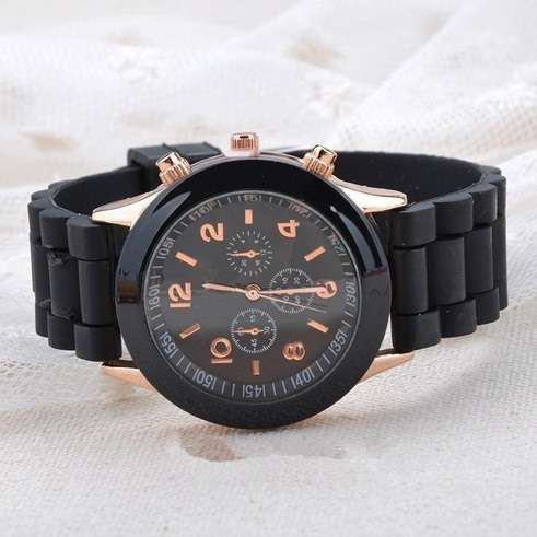 Silicone Unisex Wristwatch