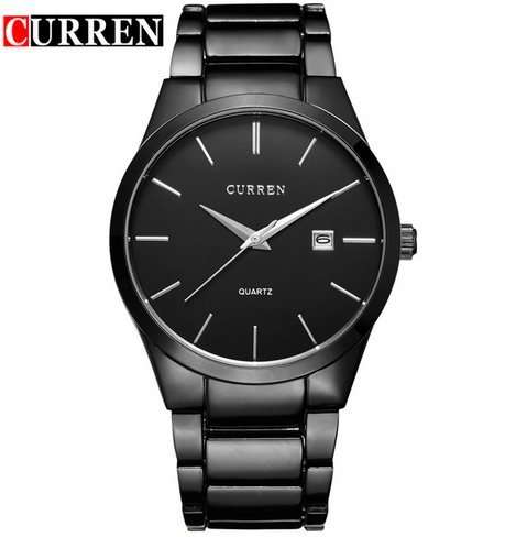 Watches - CURREN  Analog sports Wristwatch Display Date Men's Quartz Watch