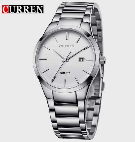 Watches - CURREN  Analog sports Wristwatch Display Date Men's Quartz Watch