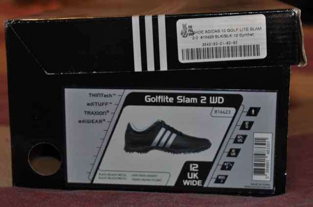 ADDIDAS GOLFLIGHT SLAM 2 DW (ONLY BEEN USED ONCE)