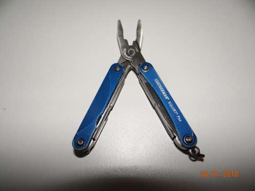 LEATHERMAN SQUIRT PS4 | GENUINE LEATHERMAN | BLUE | GOOD CONDITION