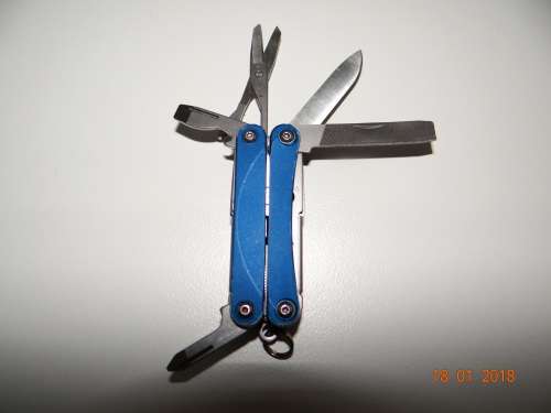 LEATHERMAN SQUIRT PS4 | GENUINE LEATHERMAN | BLUE | GOOD CONDITION