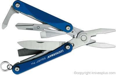 LEATHERMAN SQUIRT PS4 | GENUINE LEATHERMAN | BLUE | GOOD CONDITION