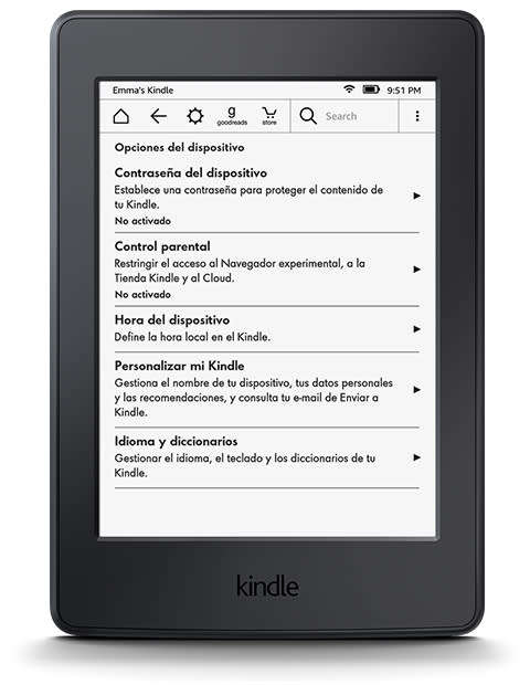AMAZON KINDLE 7TH GEN TOUCH - WITH AUDIBLE AND WHISPERSYNC - WAS R2399