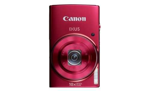 CANON IXUS 155 | SEXY CHROME RED | AS NEW | WITH ORIGINAL CHARGER AND POUCH AND 8GB SDHC CARD