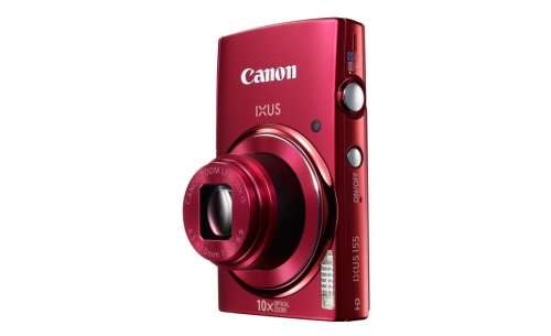 CANON IXUS 155 | SEXY CHROME RED | AS NEW | WITH ORIGINAL CHARGER AND POUCH AND 8GB SDHC CARD