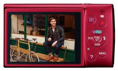 CANON IXUS 155 | SEXY CHROME RED | AS NEW | WITH ORIGINAL CHARGER AND POUCH AND 8GB SDHC CARD