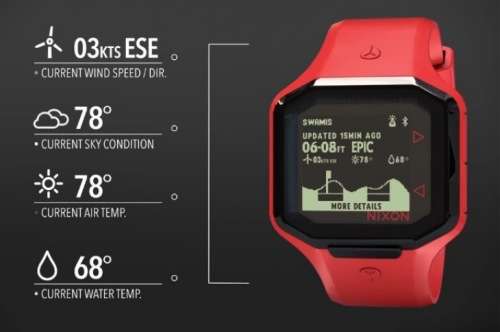 NIXON ULTRATIDE SMART WATCH | CONCRETE SS| MONITOR TIDES REALTIME |WITH SURFLINE|RETAILS FOR R4699