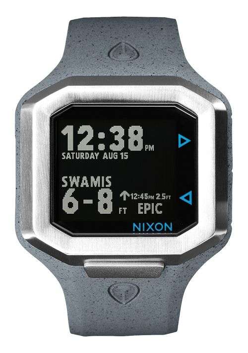 NIXON ULTRATIDE SMART WATCH | CONCRETE SS| MONITOR TIDES REALTIME |WITH SURFLINE|RETAILS FOR R4699
