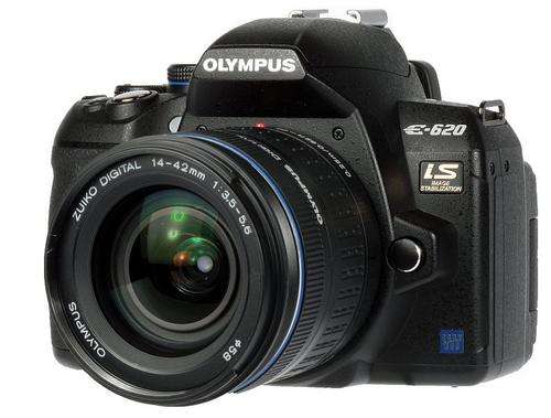 R1.00 NO RESERVE - Olympus EVOLT E-620 with Olympus 14-42mm F3.5 - 5.6 Lens - 3 Month Warranty