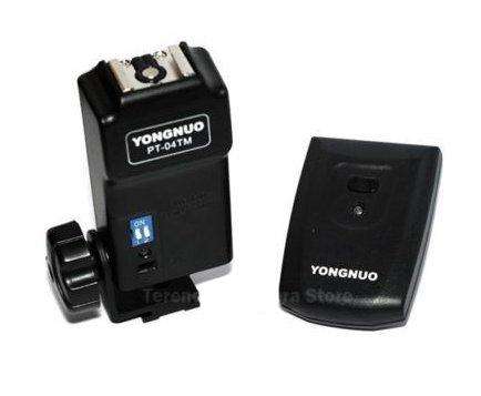 4 Channel Wireless Flash Remote Trigger Radio Slave (PT-04 TM & RF-04)