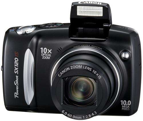 Canon Powershot SX120 iS 10Mp 10x Stabilized Optical Zoom