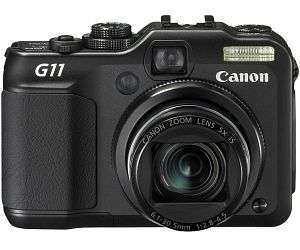 Canon PowerShot G11 10Megapixels - 5x Wide Angle Optical Stabilized Zoom - 2.8-inch articulating LCD
