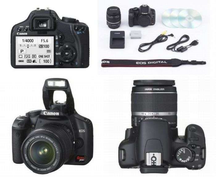 Canon XSi 450D 18-55mm iS - Free delivery