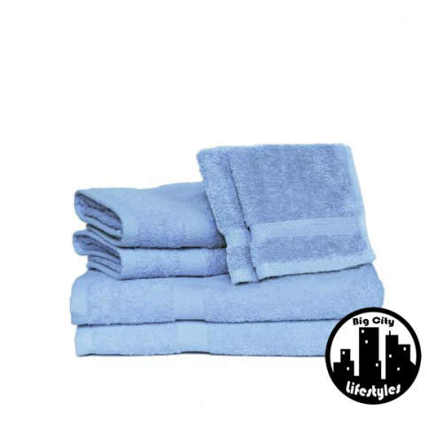 6 Piece Terry Bath Towels