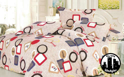 6 Piece Printed Microfiber Duvet Cover Sets | Queen