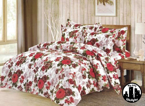 6 Piece Printed Microfiber Duvet Cover Sets | Queen