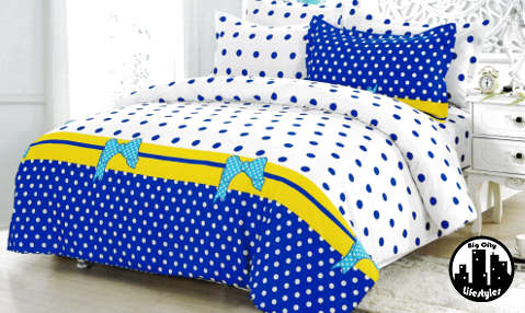 Various 6 Piece Printed Microfiber Duvet Cover Sets | Double & Queen