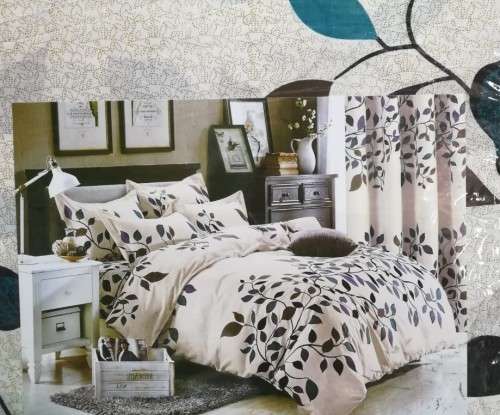 6 Piece Printed Microfiber Duvet Cover Sets | Double