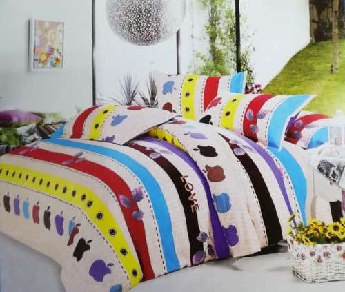 6 Piece Printed Microfiber Duvet Cover Sets | Queen