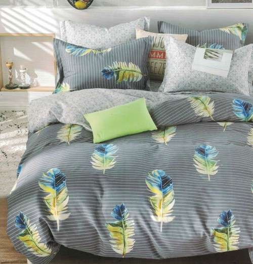 4 Piece Cotton Comforter Set | Double