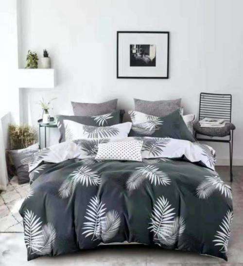 6 Piece Printed Cotton Duvet Cover Sets | Queen