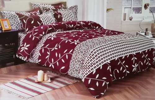 6 Piece Printed Microfiber Duvet Cover Sets | Double