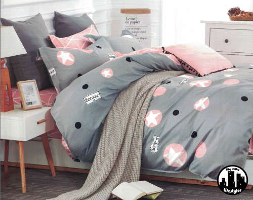 Various 3 Piece Kids Cotton Duvet Cover Sets | Three-Quarter