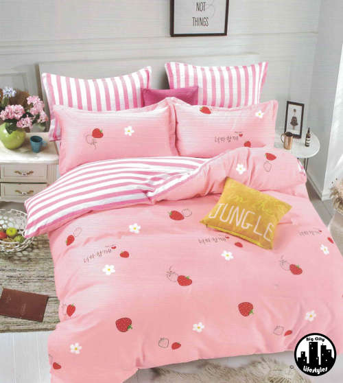 Various 3 Piece Kids Cotton Duvet Cover Sets | Three-Quarter